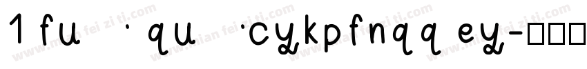 1 fu qucykpfnqq ey字体转换